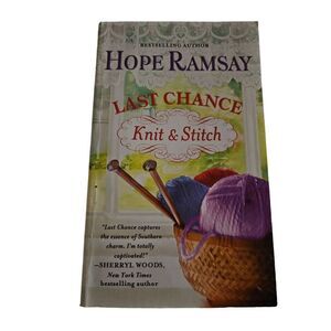 Last chance knit & stitch by Hope Ramsay grand central publishing books isbn 978